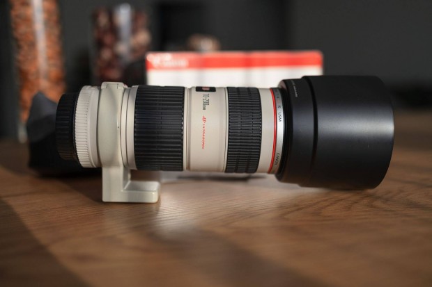 Canon EF 70-200 mm f/4L Is USM - Gynyr llapot!