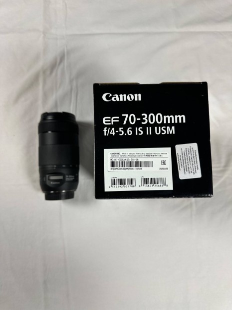 Canon EF 70-300 mm f/4-5.6 Is II USM objektív