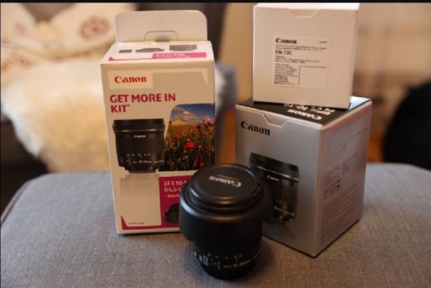 Canon EF-S 10-18mm Is STM kit, foxpost egyeztets utn! 