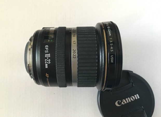 Canon EF-S 10-22/3.5-4.5 USM nagyltszg zoom objektv elad