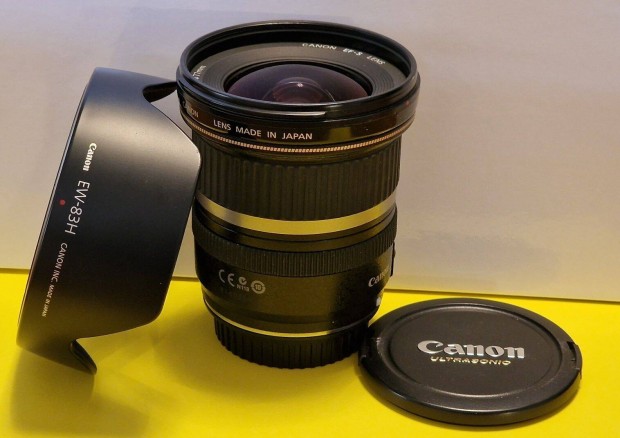 Canon EF.S 10-22mm f/3,5-4.5 szinte vadonat �j objekt�v