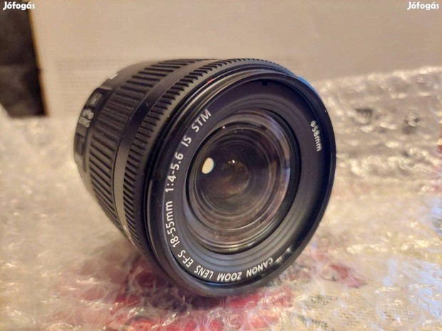 Canon EF-S 18-55mm STM objektv j llapotban Canon EF-S 18-55mm