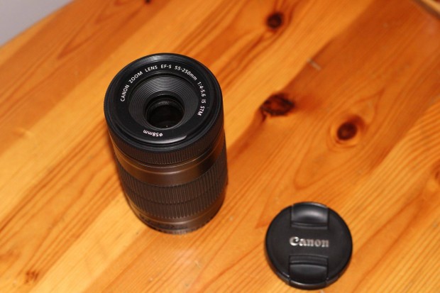 Canon EF-S 55-250mm STM objektv, Foxpost csak egyeztets utn!