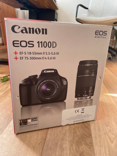 Canon EOS 1100D, +18-55 kit obi. Vadonat j! Foxpost egyezets utn!