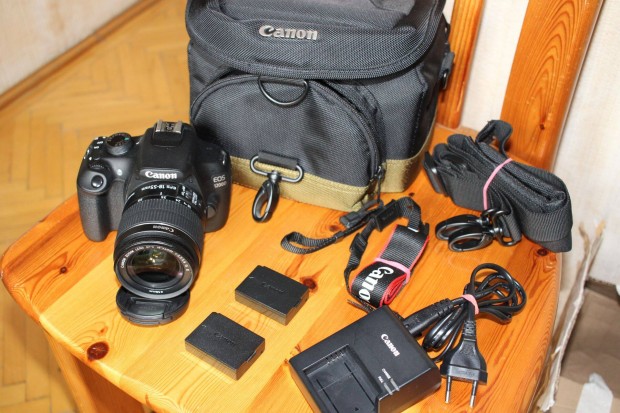 Canon EOS 1200D 1400 expo, 18 55 obi, Foxpost egyezetés után!