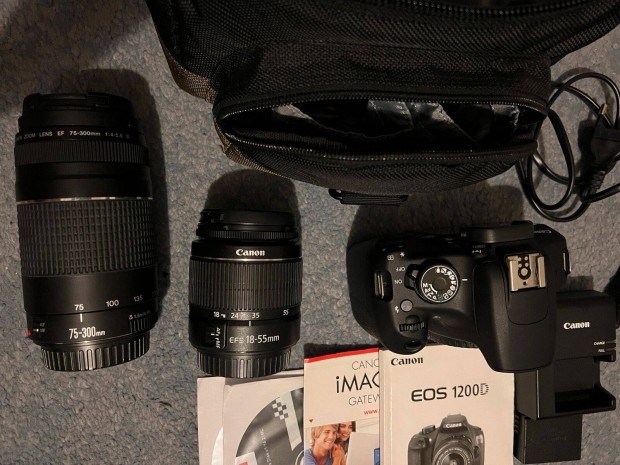 Canon EOS 1200D 2 objektvvel, tskval Foxpost egyeztets utn!