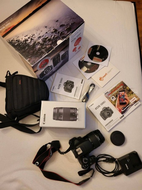 Canon EOS 1200D 4582 expo, kit obi, tska Foxpost egyezets utn!