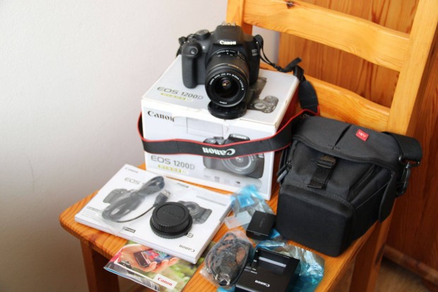 Canon EOS 1200D 5570 expo, 18-55mm III obi. Foxpost egyezets utn!