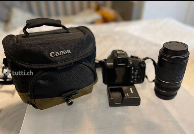 Canon EOS 1200D + EF-S 18-55mm kit obi 6281expo