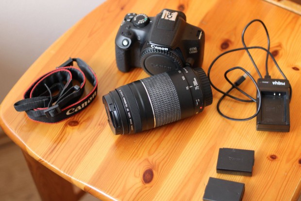 Canon EOS 1300D 7900 expo, 75-300mm obi. Foxpost egyezetés után!
