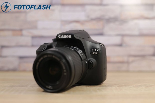 Canon EOS 1300D + EF-S 18-55 Is II - 6 hnap garancia