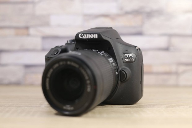 Canon EOS 2000D + EF-S 18-55 Is STM - 6 hnap garancia