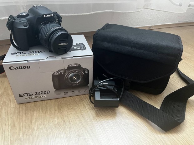 Canon EOS 2000D tükörreflexes fényképezőgép