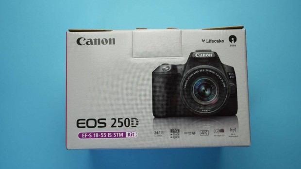 Canon EOS 250D dobozban, 5930 expo, Szllts egyeztets utn!