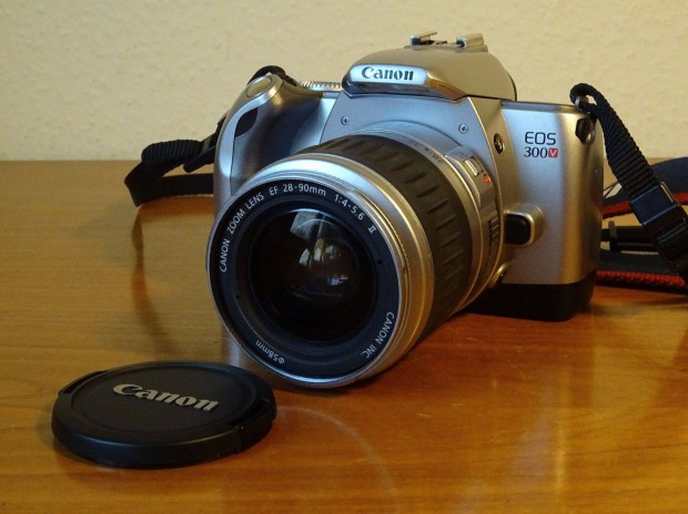 Canon EOS 300v analg filmes fnykpezgp + objektv