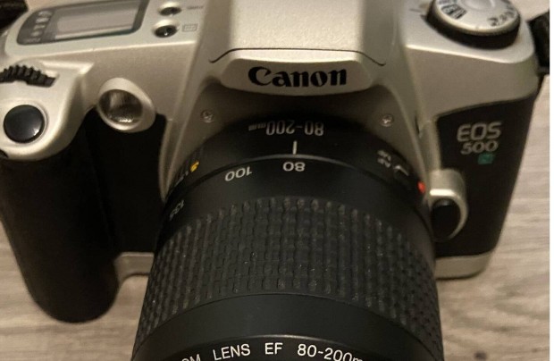 Canon EOS 500N csak a gp