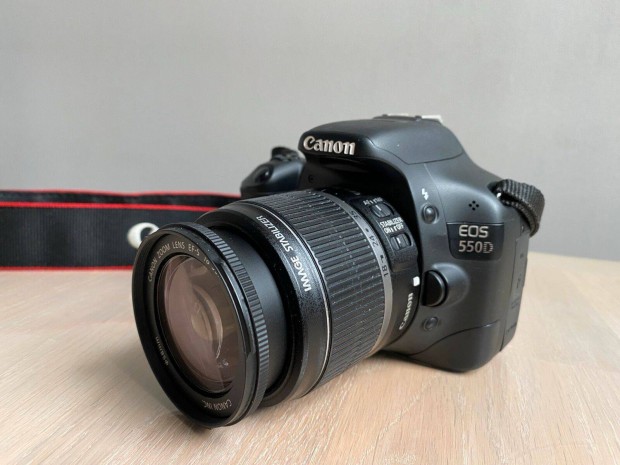 Canon EOS 550D +kit objektv 8750 expoval Foxpost egyeztets utn!