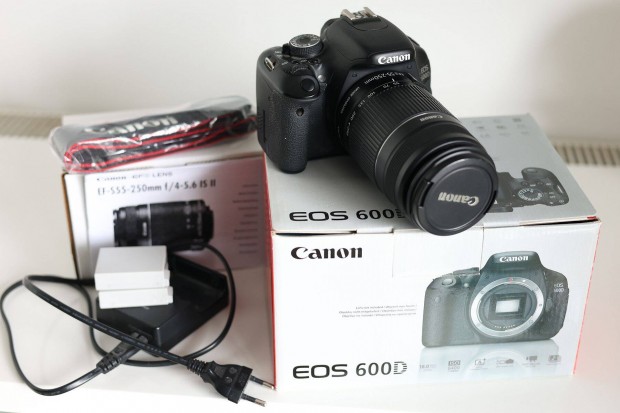 Canon EOS 600d, jszer