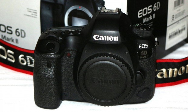 Canon EOS 6D Mark II dobozban ( full frame )