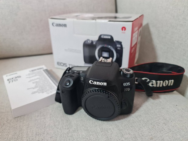 Canon EOS 77D újszerű állapotban