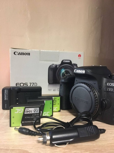 Canon EOS 77D vz elad