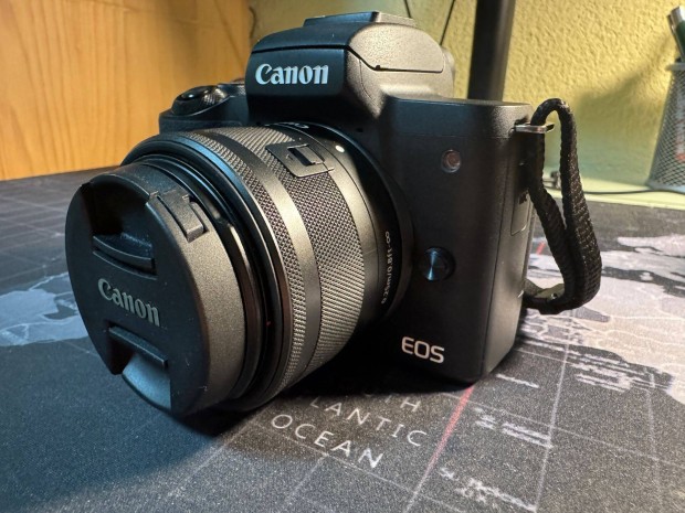 Canon EOS M50 Mk2 18-45 + akkumultor + adapter