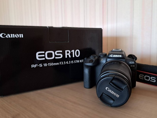 Canon EOS R10 fnykpezgp + RF-S 18-150mm objektv elad