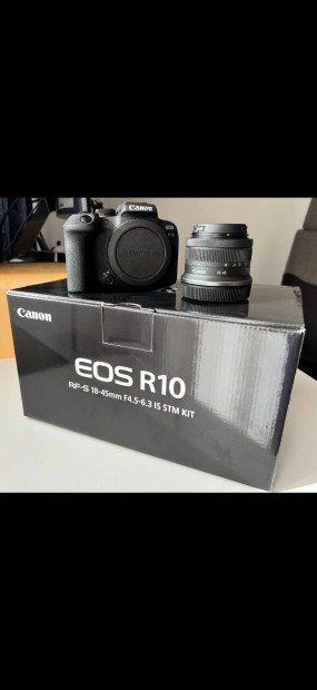 Canon EOS R10 fnykpezgp objektvvel elad