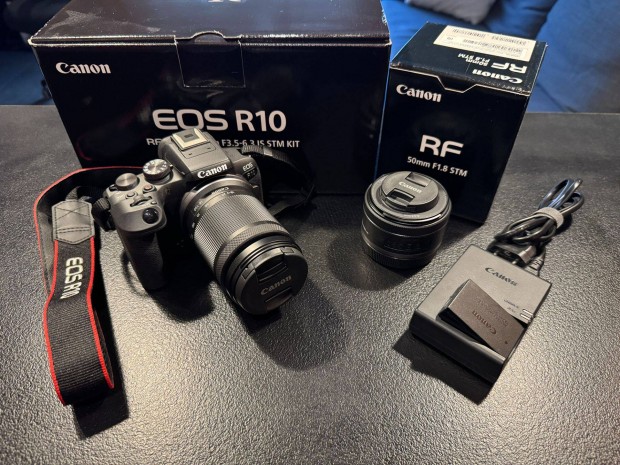 Canon EOS R10 kit (18-150mm) + Canon RF 50mm f/1.8
