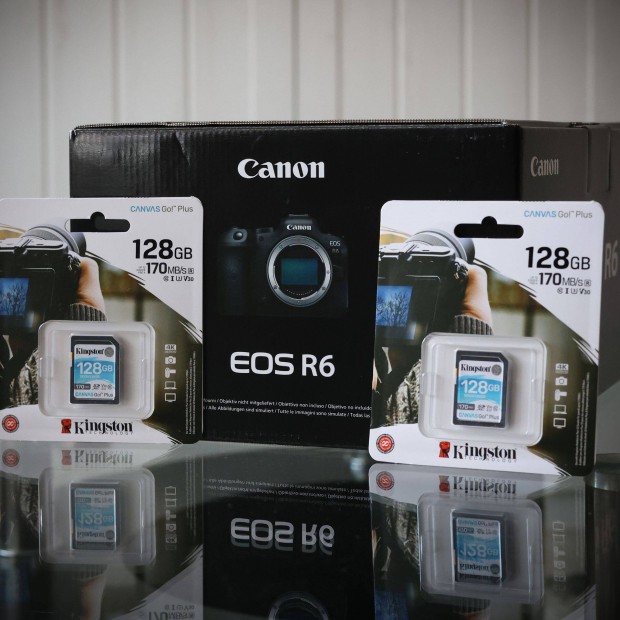 Canon EOS R6 - j, 3 v garancia! -