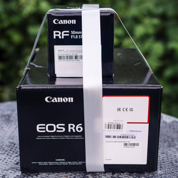 Canon EOS R6 vz + RF 50mm f1.8 STM objektv kit (j) 50 mm 1.8