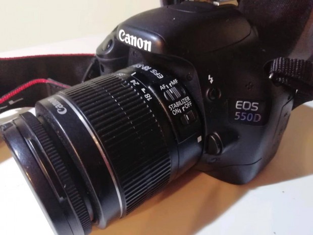 Canon Eos 550D 7830 expo, +kit obi, +tska. Foxpost egyeztets utn!