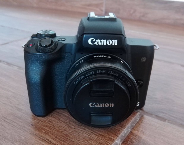 Canon Eos M50 Milc fnykpezgp + Ef-m 22mm objektv