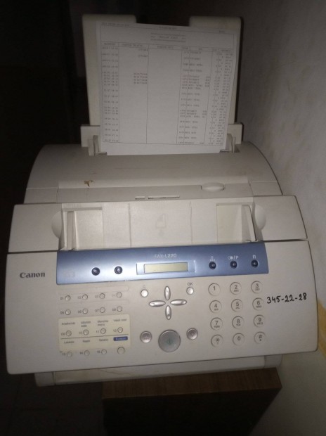 Canon FAX-220 lzer msol s fax mkdik