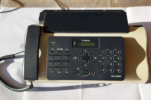 Canon FAX-Jx200 (telefon mkdik, FAX hibs)