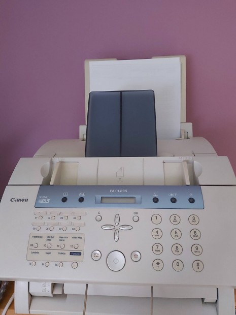 Canon FAX-L295 kszlk +1 db bontatlan toner