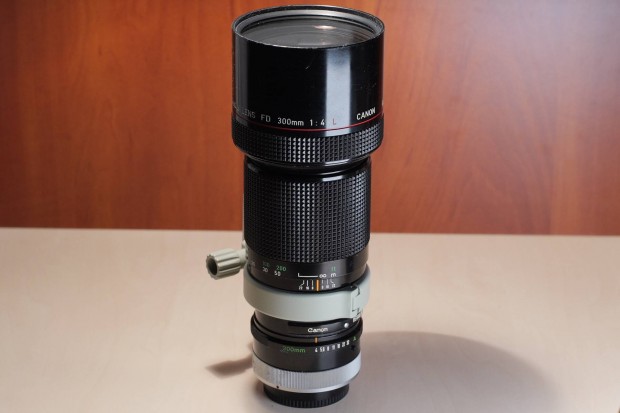 Canon FD 4/300 L objekt�v 300mm f4