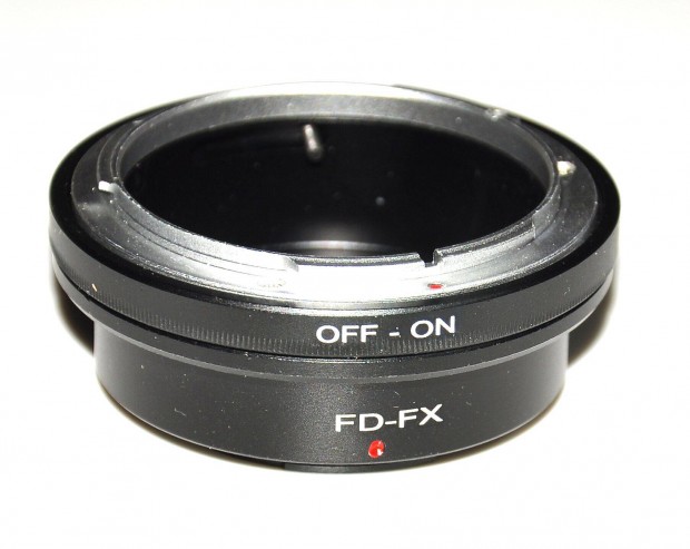 Canon FD Fuji FX adapter