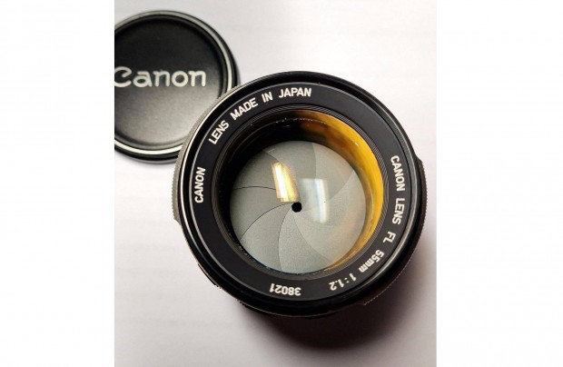 Canon FL 55 mm f1.2 objektv