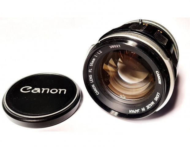 Canon FL 55 mm f1.2 objektv Canon FD csatlakozssal