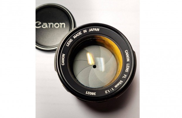 Canon FL FD 55 mm f1.2 objektv