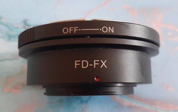 Canon Fd adapter Fuji X gpekhez