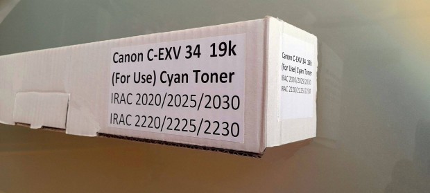 Canon IR C2020 cyan toner. Exv34 , Exv-34 , C-Exv 34