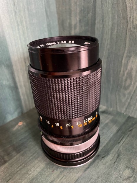 Canon Lens FD 135mm-es objektv takt adapterrel elad!