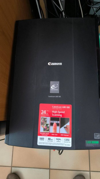 Canon Lide 100 szkenner, scanner, lapolvas WIN10-11, 2400x4800dpi