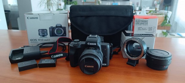 Canon M50 mk II kit elad