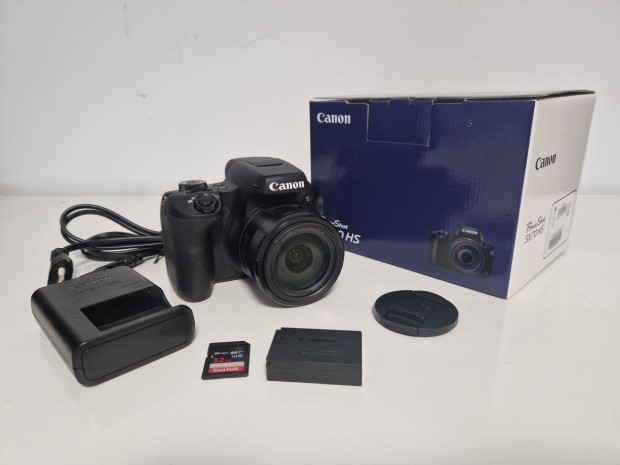 Canon Powershot SX70HS + 32GB SD krtya