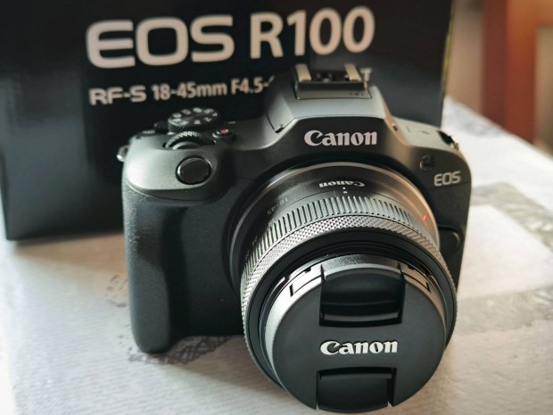 Canon R100+RF-S 18-45mm