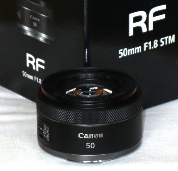Canon RF 50 mm 1.8 STM dobozban ( 50mm 1.8 STM )