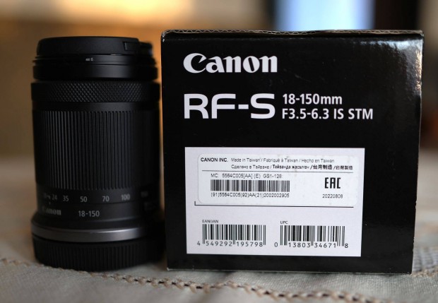 Canon RF-S 18-150mm F3.5-6.3 Is STM